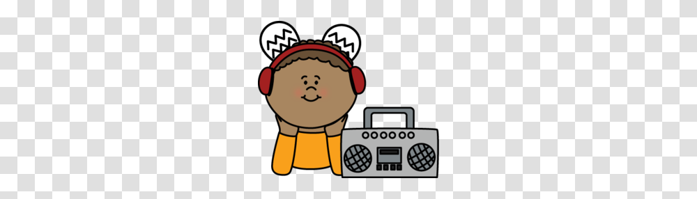Download Child Listening To Radio Clipart Radio Clip Art, Electronics Transparent Png