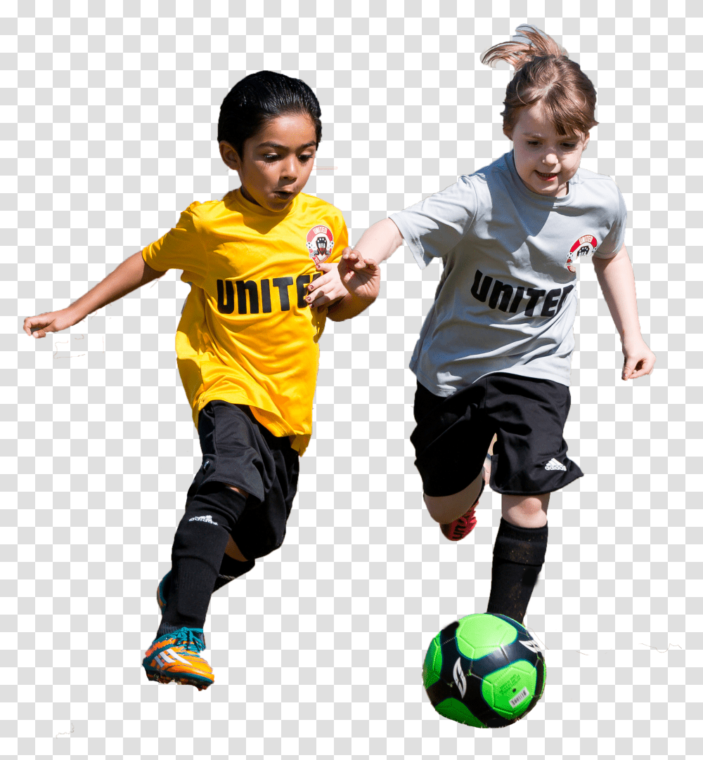 Download Child Sport Football Game Player Football Kids Children Playing Football, Sphere, Person, Human, Soccer Ball Transparent Png