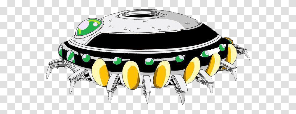 Download Chill's Spaceship Dragon Ball Spaceship Freezer Spaceship, Helmet, Meal, Leisure Activities, Pot Transparent Png