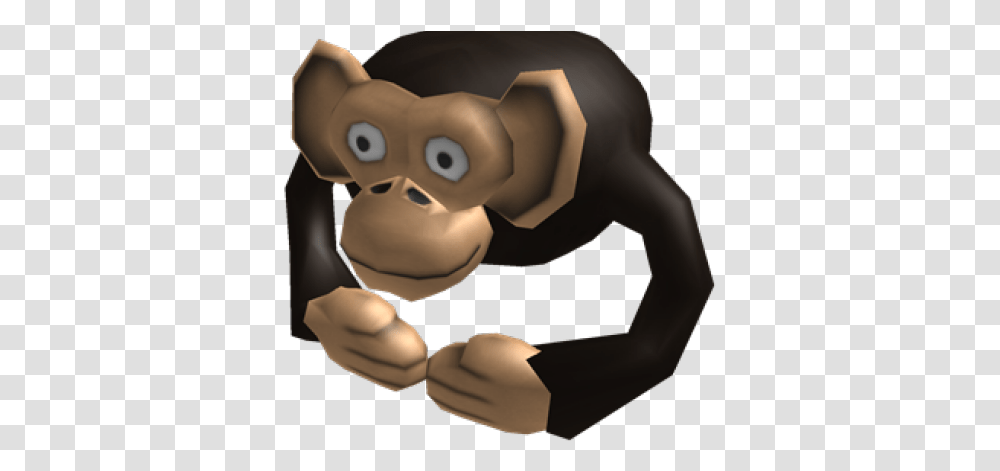 Download Chimpanzee Clipart Monkey Hat On Roblox, Toy, Hand, Animal, Mammal Transparent Png