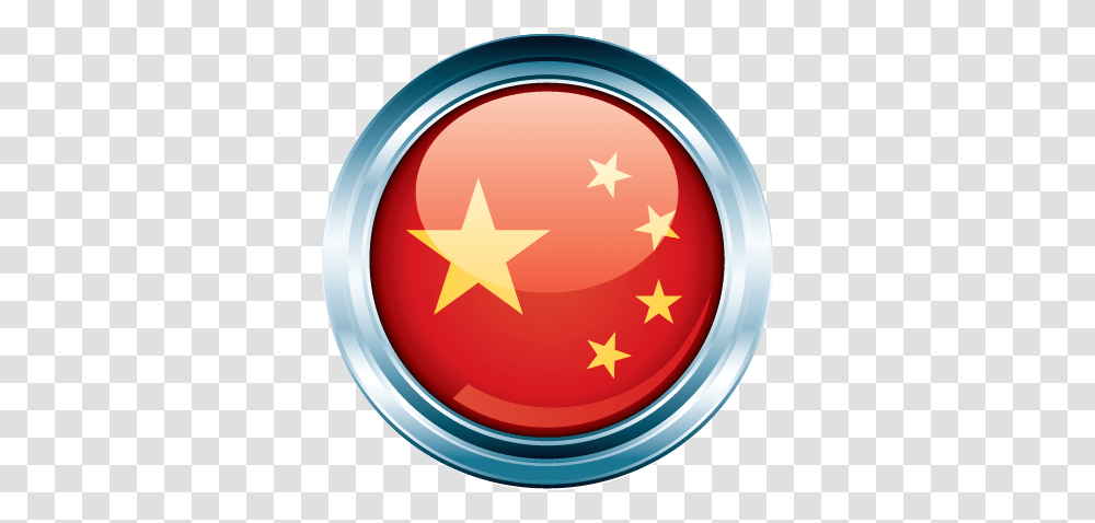 Download China Flag Circular China Flag Icon Image China Flag Circle, Symbol, Star Symbol,  Transparent Png