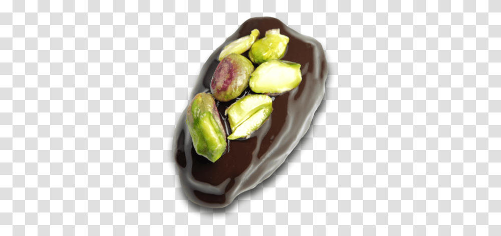 Download Chocolate Filled Dates Chocolate, Plant, Nut, Vegetable, Food Transparent Png