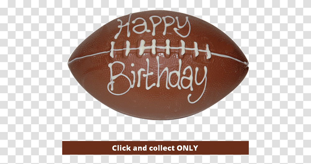 Download Chocolate Rugby Ball Can Be Personalised With A Kick American Football, Sport, Sports, Birthday Cake, Dessert Transparent Png