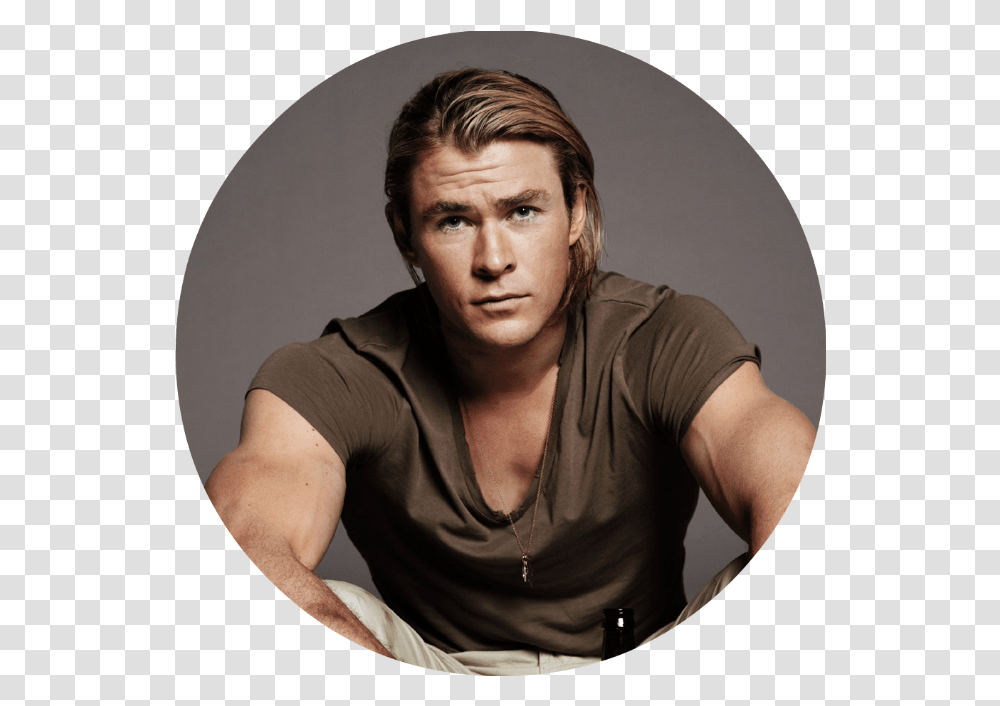 Download Chris Hemsworth Image With Jon Hamm Hair Loss, Person, Human, Photography, Face Transparent Png