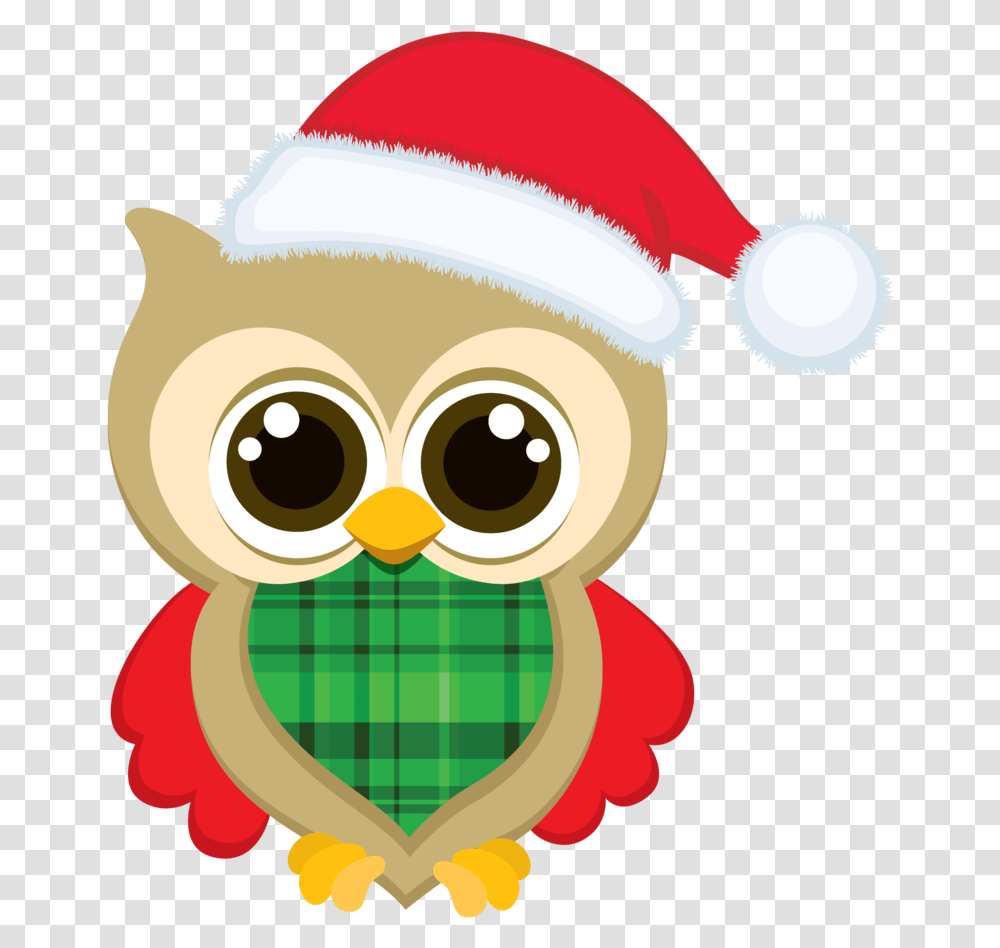 Download Christmas Bird Clipart Svg Royalty Free Stock Christmas Owl Clipart, Animal, Photography Transparent Png