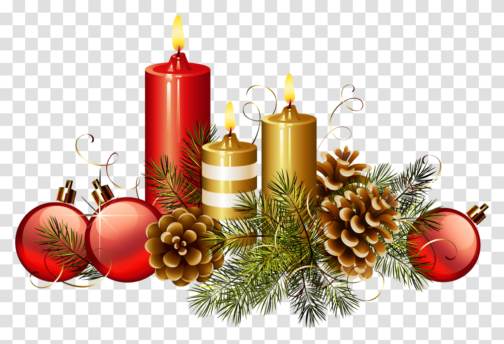 Download Christmas Candles Clipart Image Christmas Background Christmas Candle Clipart Transparent Png
