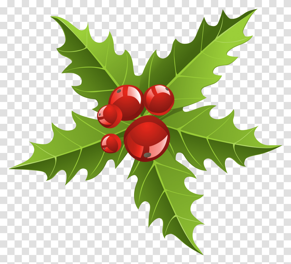 Download Christmas Clipart Mistletoe Christmas Elements, Leaf, Plant, Tree, Maple Leaf Transparent Png