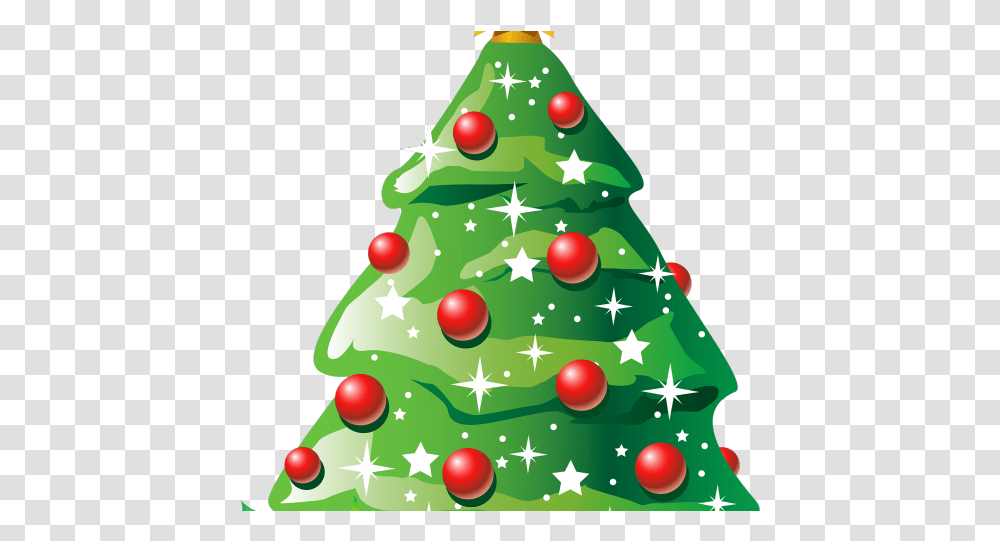 Download Christmas Gifts Clipart Cartoon Christmas Tree Christmas Tree, Plant, Ornament, Vegetation, Land Transparent Png