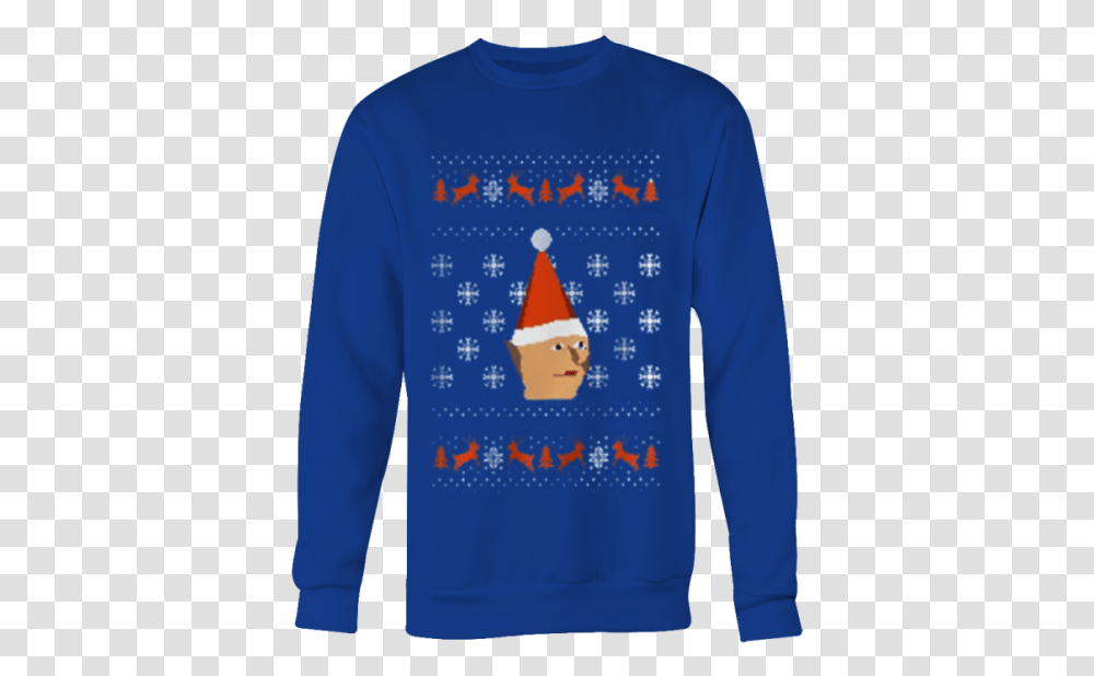 Download Christmas Gnome Child Long Sleeve, Clothing, Apparel, Sweater, Cone Transparent Png