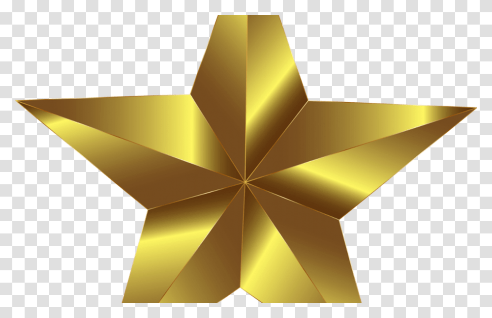 Download Christmas Graphics Star Computer Icons Gold Free Clipart Gold Star, Symbol, Star Symbol Transparent Png