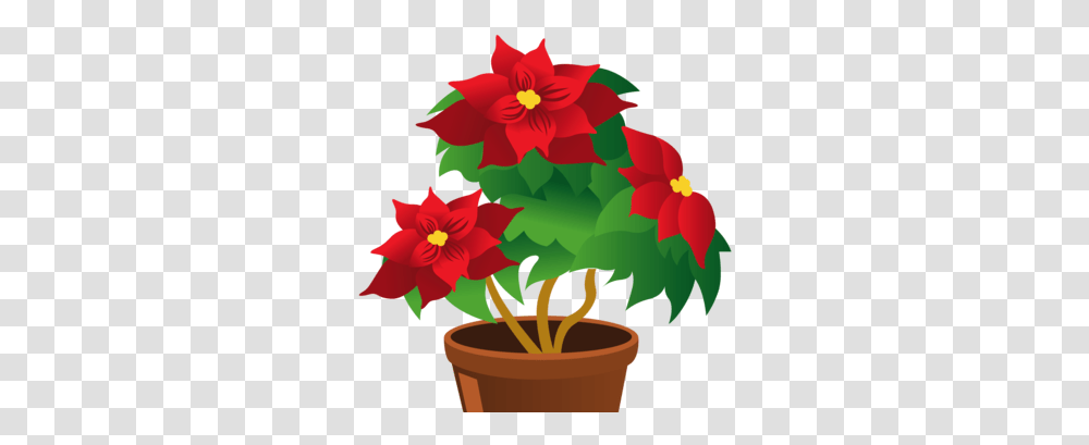 Download Christmas Memorial Greenery And Flowers Flower Ornamental Plants Clip Art, Graphics, Blossom, Floral Design, Pattern Transparent Png