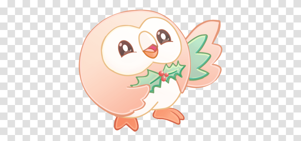 Download Christmas Rowlet Christmas Rowlet Transparent Png