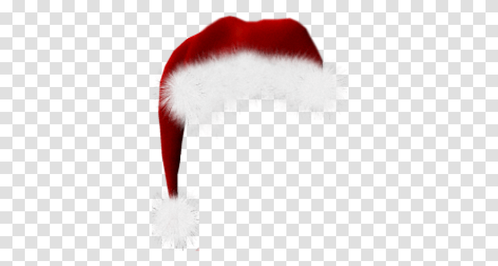 Download Christmas Santa Claus Hat Santa Hat No Background, Clothing, Apparel, Cushion, Bird Transparent Png