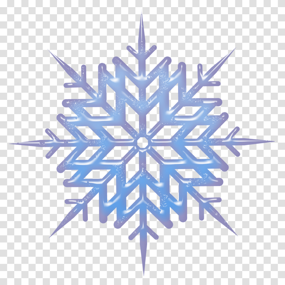 Download Christmas Snowflakes Clipart Snowflake, Cross, Symbol Transparent Png