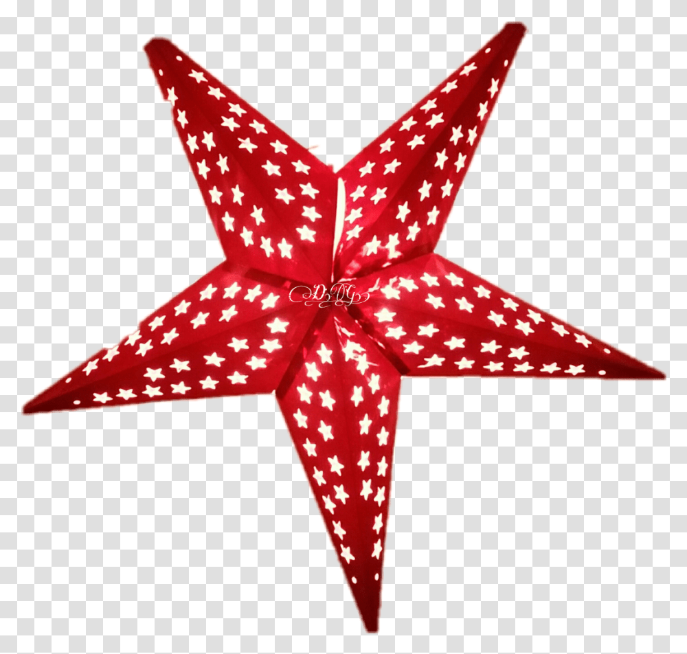 Download Christmas Stars Twinkle Lights Red Christmas Star Clipart, Cross, Symbol, Star Symbol Transparent Png