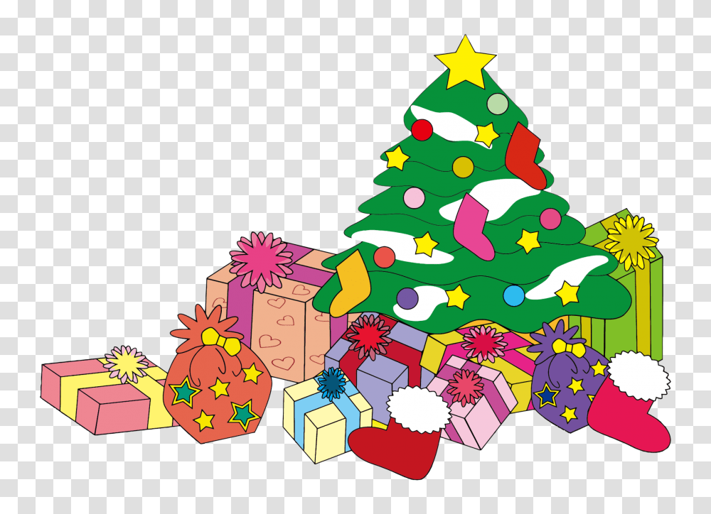 Download Christmas Tree Clip Art Gift Reading Comprehension For Grade 2, Plant, Ornament Transparent Png