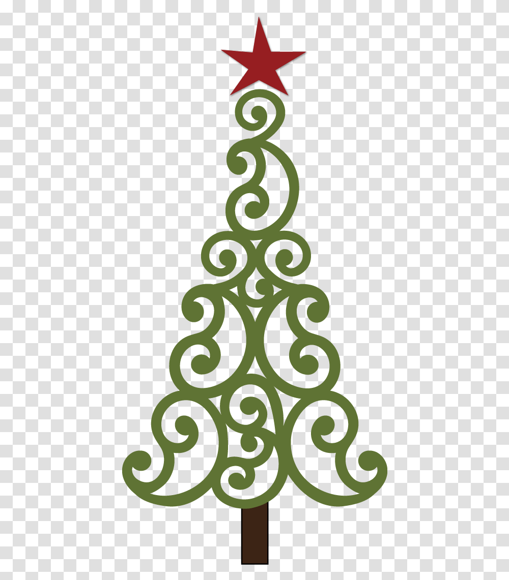 Download Christmas Tree Fancy Circle, Label, Text, Symbol, Plant Transparent Png