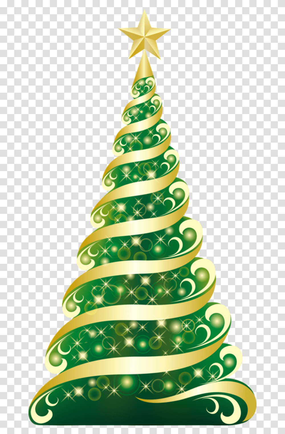 Download Christmas Tree Green Christmas Balls Elegant Christmas Tree Clipart, Plant, Wedding Cake, Dessert, Food Transparent Png
