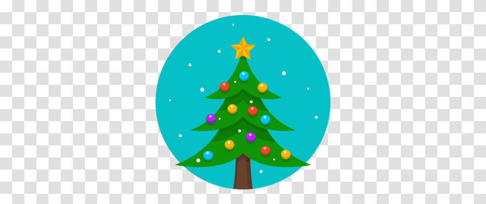 Download Christmas Tree Icon Xmas Tree Icon Image With Tree Icon Christmas, Plant, Ornament, Star Symbol, Pine Transparent Png