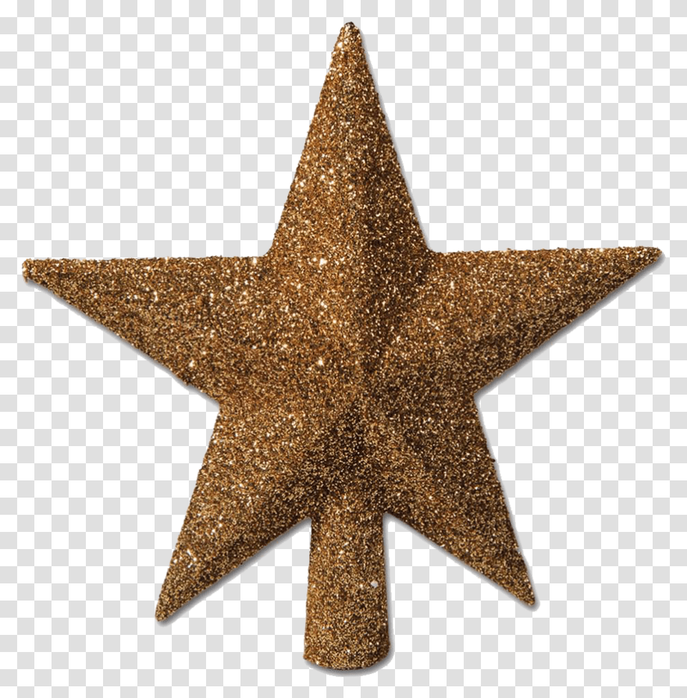 Download Christmas Tree Star Clip Art, Cross, Symbol, Gold, Star Symbol Transparent Png