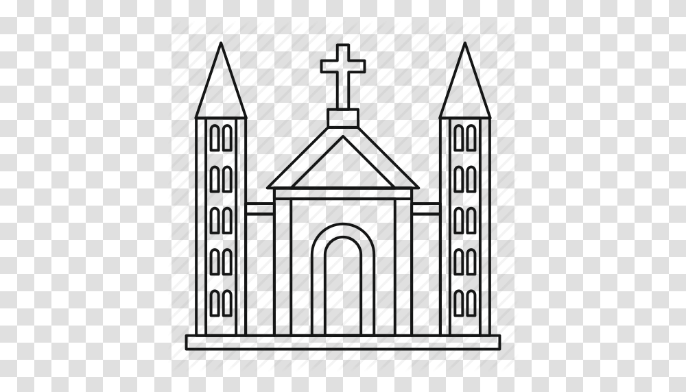Download Church Outline Clipart Drawing Clip Art, Texture Transparent Png