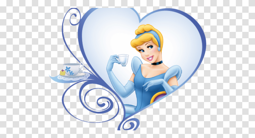 Download Cinderella Heart Cliparts Disney Princess, Graphics, Outdoors, Person, Snow Transparent Png