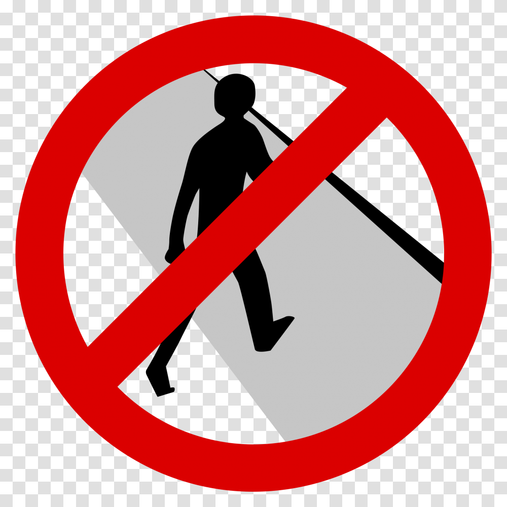 Download Circle Cross Out Svg Library Do Not No Crossing Sign Singapore, Person, Human, Symbol, Road Sign Transparent Png