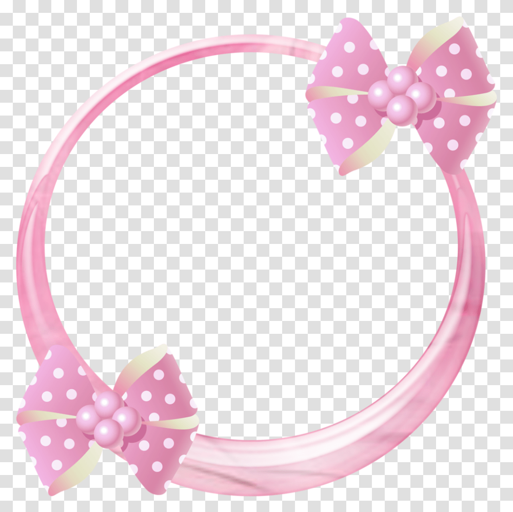 Download Circle Frame Pink Baby Frame, Tie, Accessories, Accessory, Necktie Transparent Png