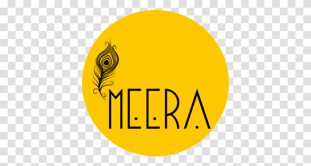 Download Circle Logo Meera Image With No Background Meera Word, Label, Text, Symbol, Trademark Transparent Png