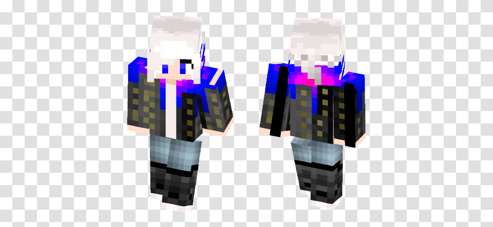 Download City Lights Minecraft Skin For Free Skin De Minecraft Victor, Clothing, Robe, Fashion, Text Transparent Png