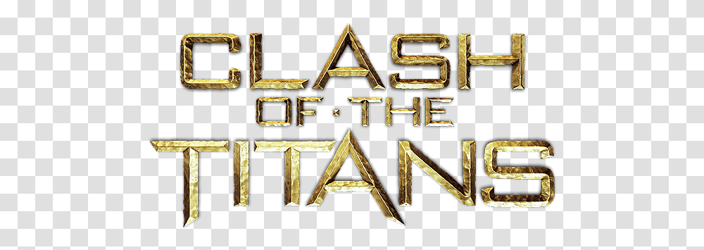 Download Clash Of The Titans Logo Clash Of The Titans Title, Alphabet, Text, Symbol, Lighting Transparent Png