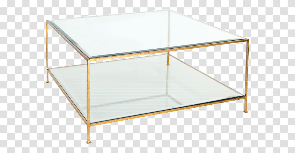 Download Classy Design Gold Square Coffee Table Glass Tables Coffee Table, Furniture, Tabletop, Rug, Screen Transparent Png