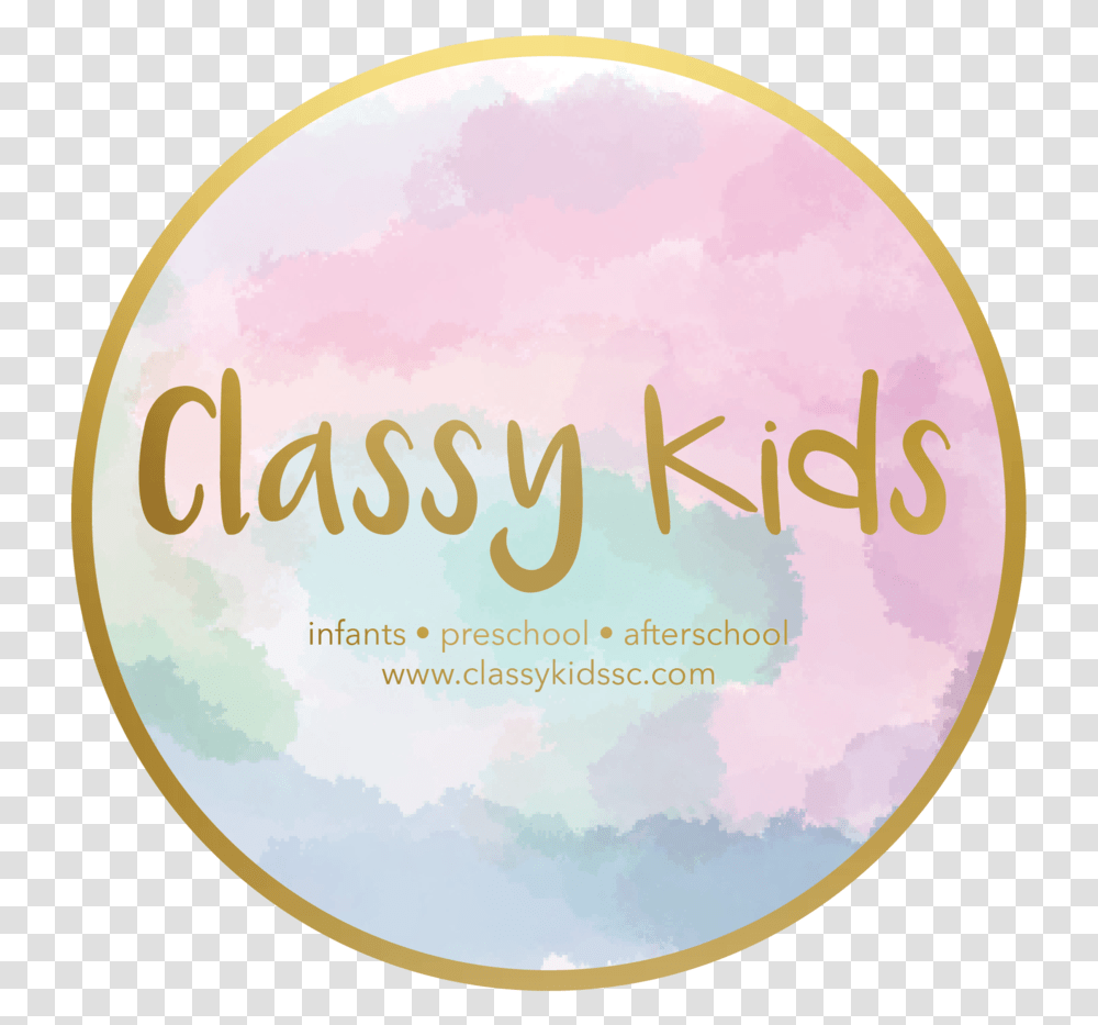 Download Classykids Logo Watercolorlogo Official Emoji Circle, Outdoors, Nature, Text, Moon Transparent Png