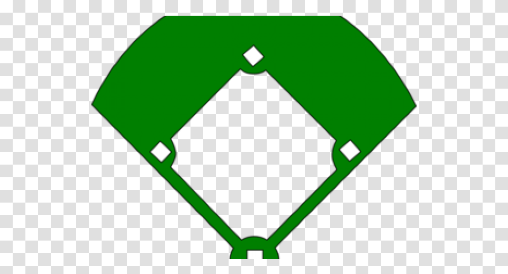 Download Clip Art Baseball Field Baseball Diamond Clip Art, Recycling Symbol Transparent Png