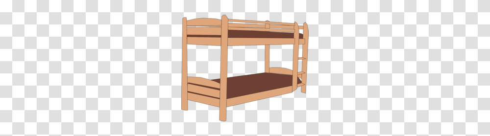 Download Clip Art Bunk Bed Clipart Bedside Tables Borders, Furniture, Crib, Jacuzzi, Tub Transparent Png