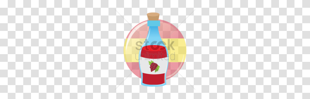 Download Clip Art Clipart Glass Bottle Clip Art Illustration, Pop Bottle, Beverage, Balloon, Ink Bottle Transparent Png