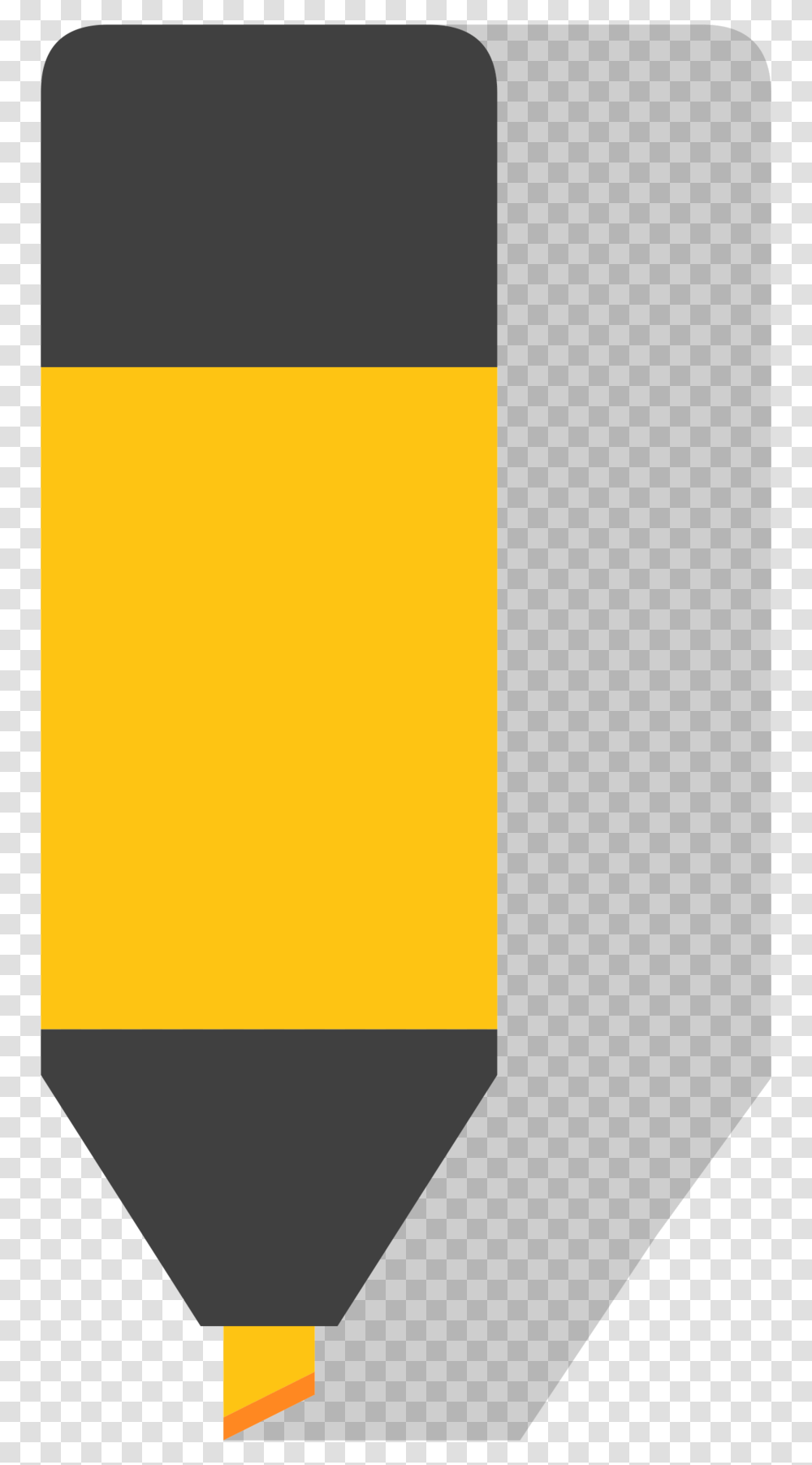Download Clip Art Clipart Highlighter Marker Pen Clip Art Yellow, Logo, Trademark Transparent Png