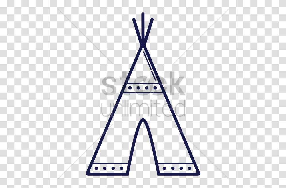 Download Clip Art Teepee Clipart Tipi Clip Art Triangle Clipart, Bow, Oars, Weapon Transparent Png
