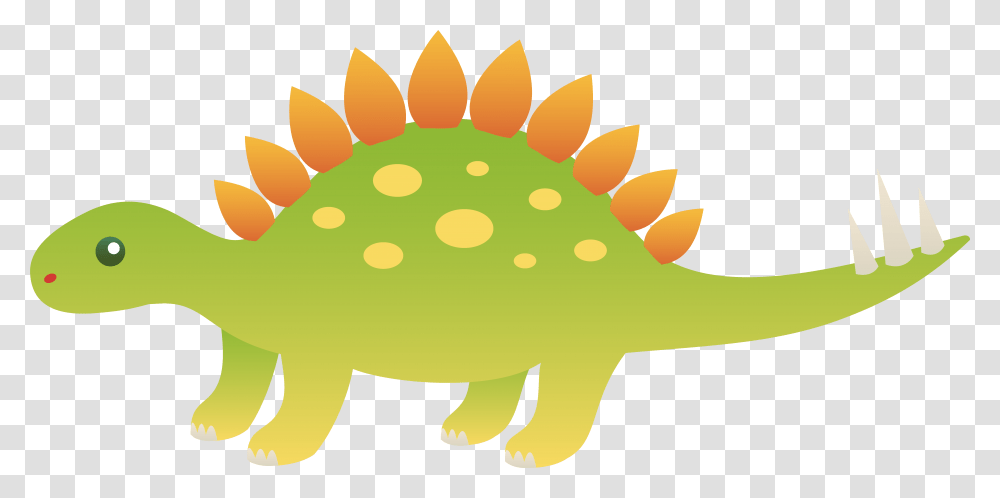 Download Clipart Birthday Dinosaur 10 Cute Cute Dinosaur Stegosaurus Clip Art, Reptile, Animal, Lizard, Crocodile Transparent Png