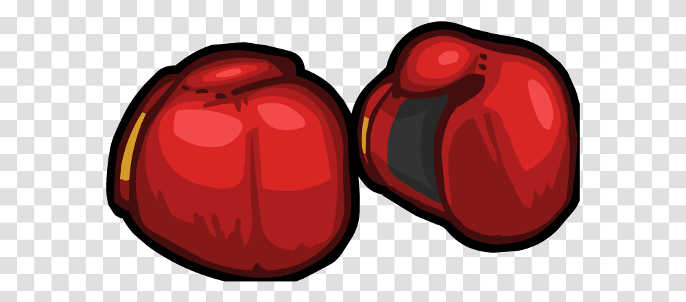 Download Clipart Boxing Bell Boxing Gloves Pixel, Plant, Weapon, Food, Fruit Transparent Png