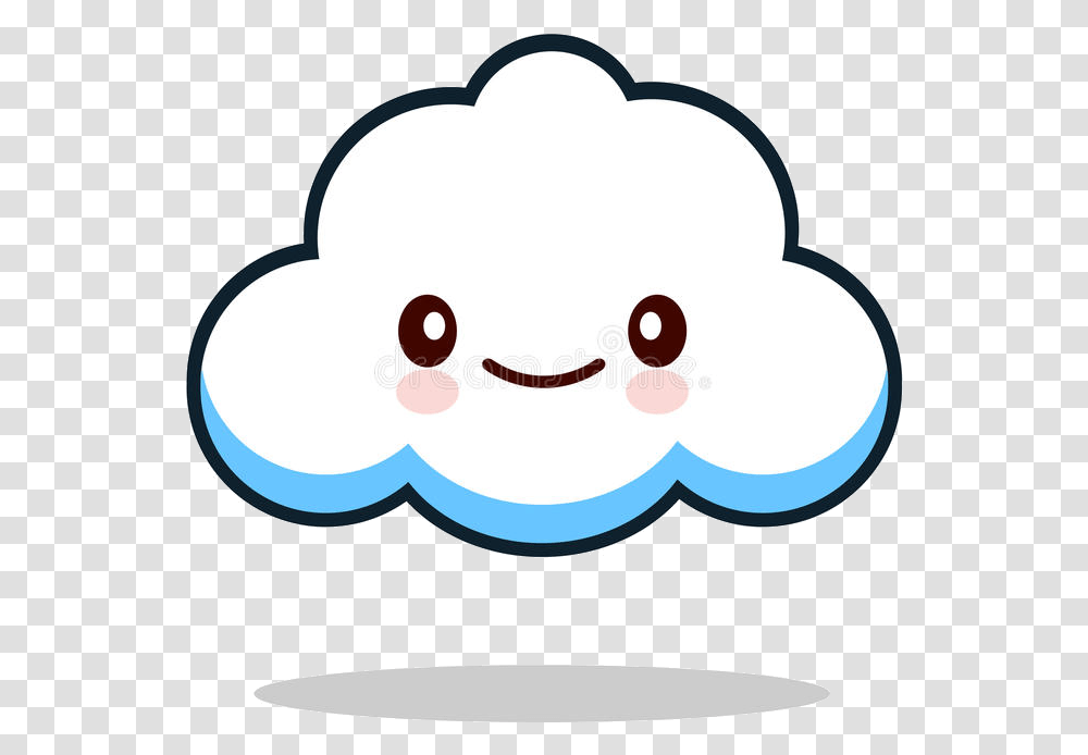 Download Clipart Clouds Cute Cartoon Cute Cloud Clipart Clouds Clipart Cute, Baseball Cap, Hat, Clothing, Animal Transparent Png