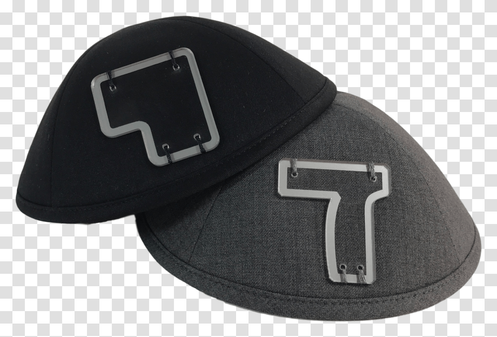 Download Clipart Freeuse Stock Lucite Letter Yarmulkes And Baseball Cap, Clothing, Apparel, Hat Transparent Png