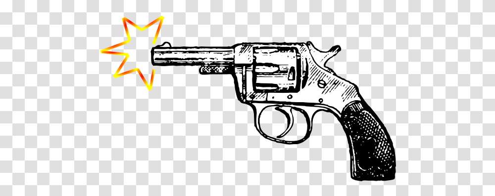 Download Clipart Gun Shooting Gun Bang Clipart Full Size Gun Shooting Clipart, Weapon, Weaponry, Handgun Transparent Png