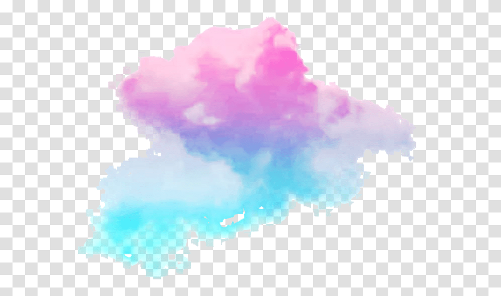 Download Clipart Smoke Cloud Color Pink Cloud Background, Nature, Outdoors, Purple, Graphics Transparent Png