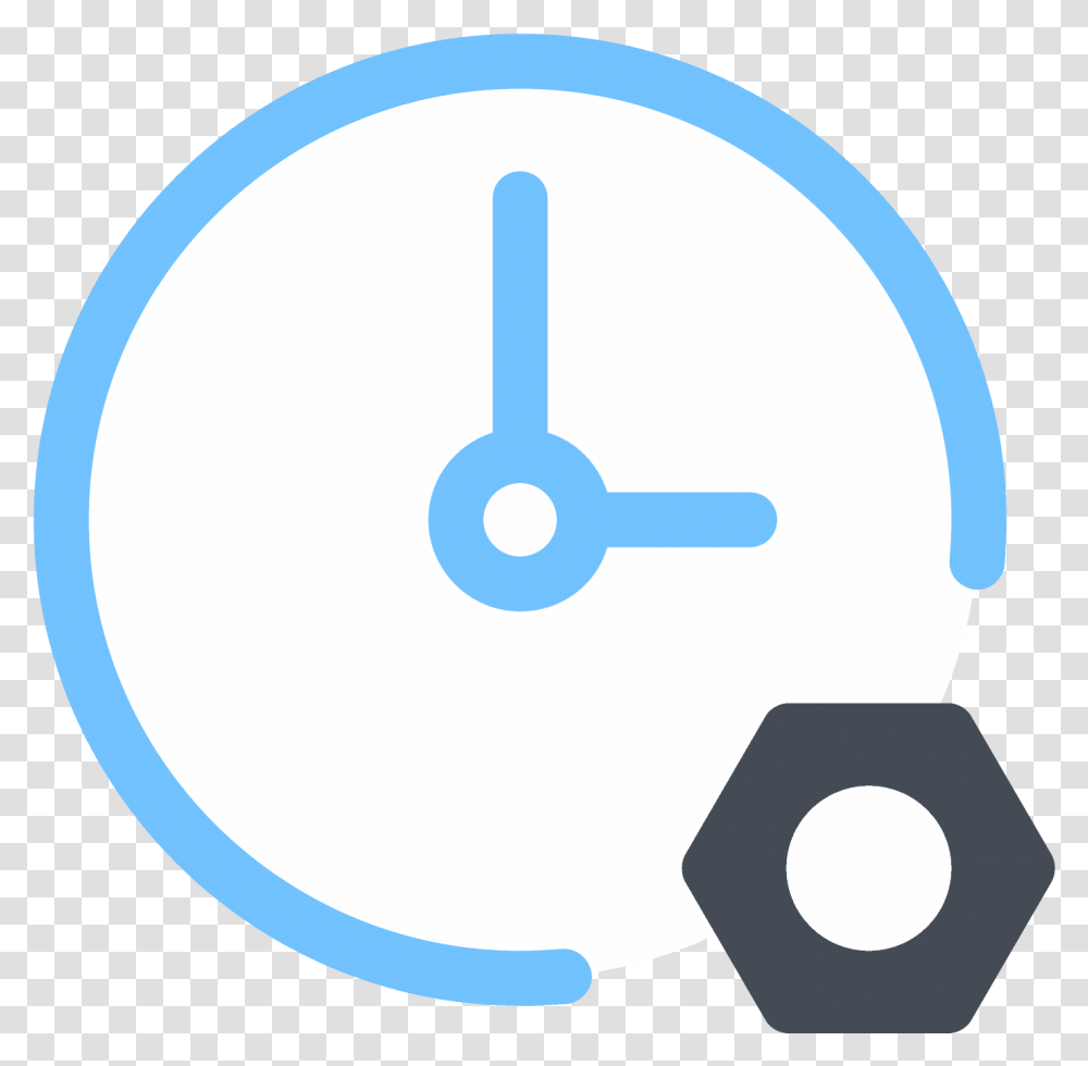 Download Clock Settings Icon Icon Image With No Charing Cross Tube Station, Analog Clock, Machine, Security, Hand Transparent Png