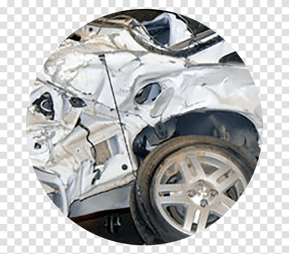 Download Closeup Of Car Crash Machine Image With No Gm Ignition Switch Failure, Tire, Wheel, Car Wheel, Spoke Transparent Png