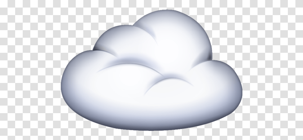 Download Cloud Emoji Image In Cloud Emoji, Lighting, Foam, Rubber Eraser, Face Makeup Transparent Png