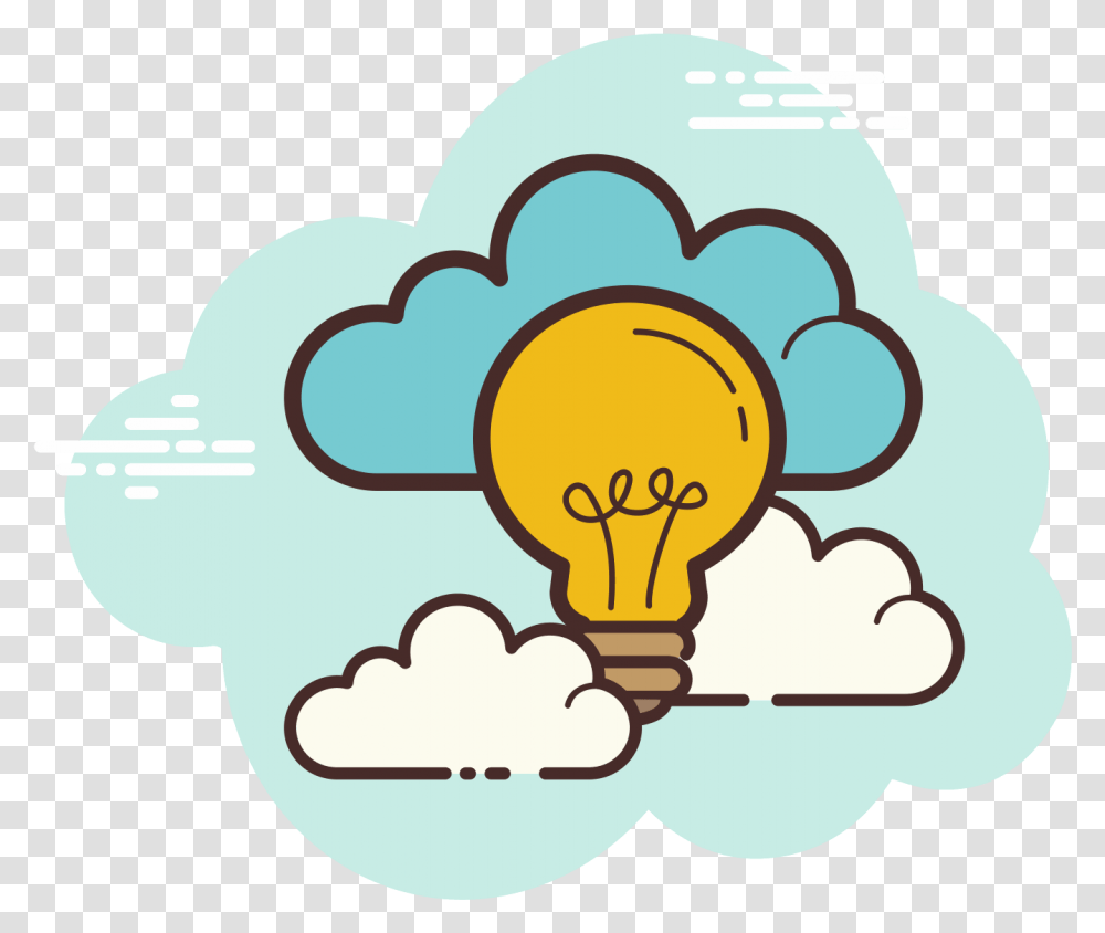 Download Cloud Idea Icon Idea Icon Full Size Budget Clipart, Light, Lightbulb, Transportation, Vehicle Transparent Png