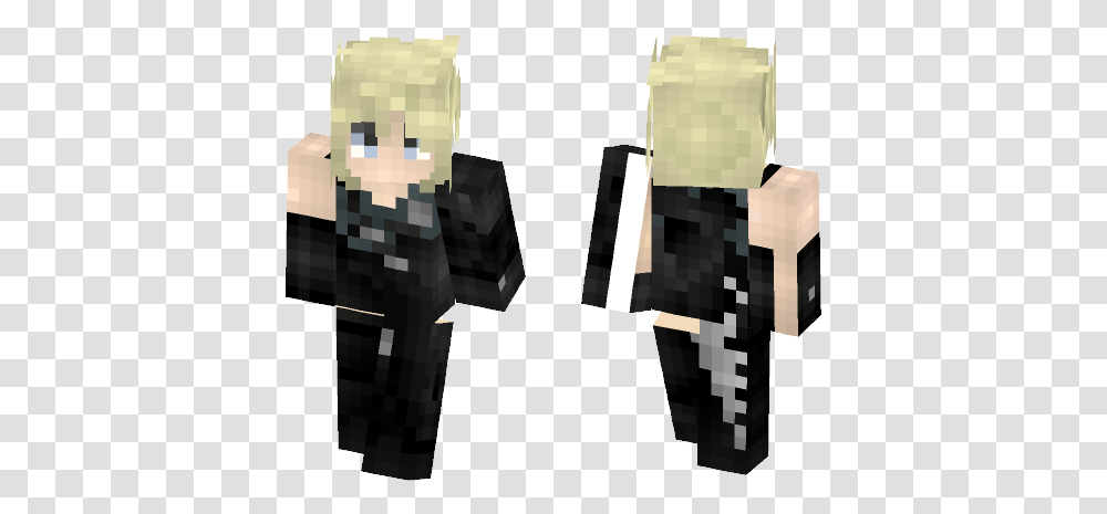 Download Cloud Strife Ffviiac Minecraft Skin For Free Cat Noir Minecraft Skin, Clothing, Apparel, Crystal, Armor Transparent Png