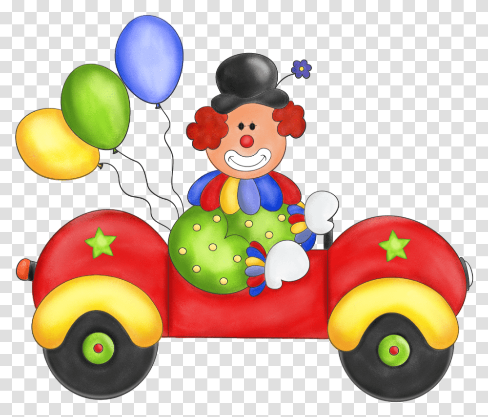 Download Clown Photos Free Images Happy Birthday Cuz, Toy, Ball, Balloon, Rattle Transparent Png